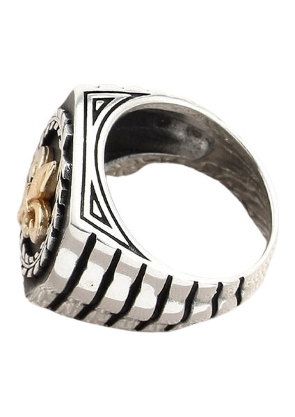 Erkek Yüzük Gümüş 925 Barok Motifli modelleri