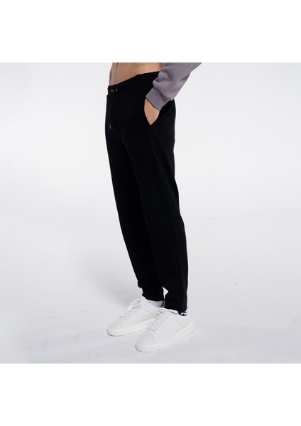 Drek Siyah Erkek Scuba Unisex Pantolon Jogger