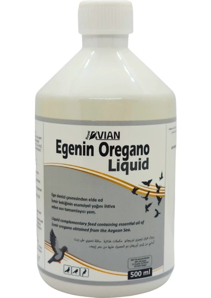 Royal Ilaç 3'lü 500ml Kanatlı Hayvan Yenilenme Seti( Pigoerex + Egenin Oregano + Pigeotonic)