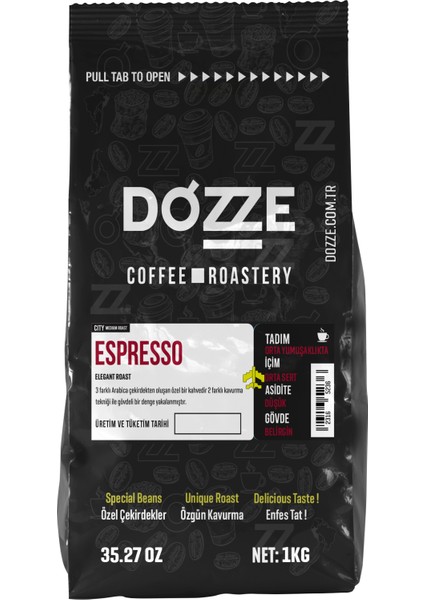 Coffee And Roastery Espresso Kahve 1000 gr