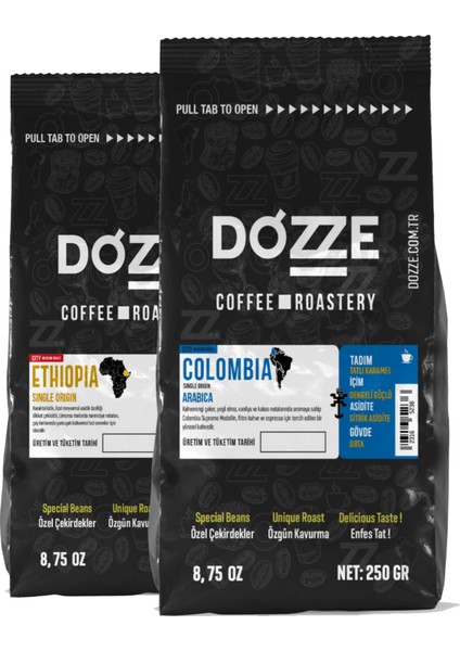 Coffee And Roastery Kahve Tanışma Seti 2x250 gr