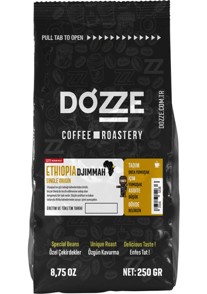 Coffee And Roastery Ethiopia Djimmah Kahve 250 gr
