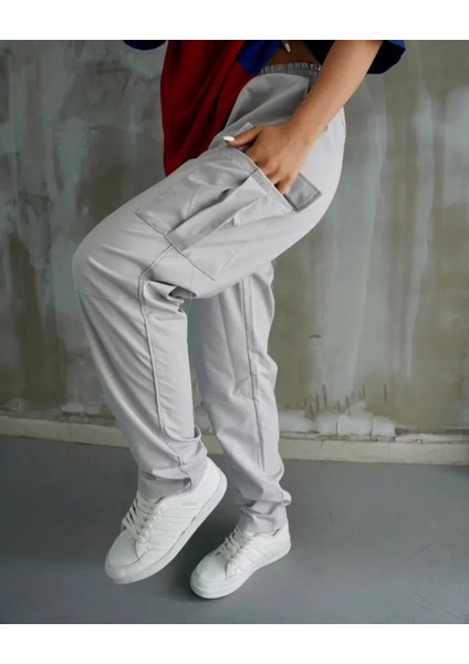 Jakar Kargo Cepli Eşofman Altı - Gri