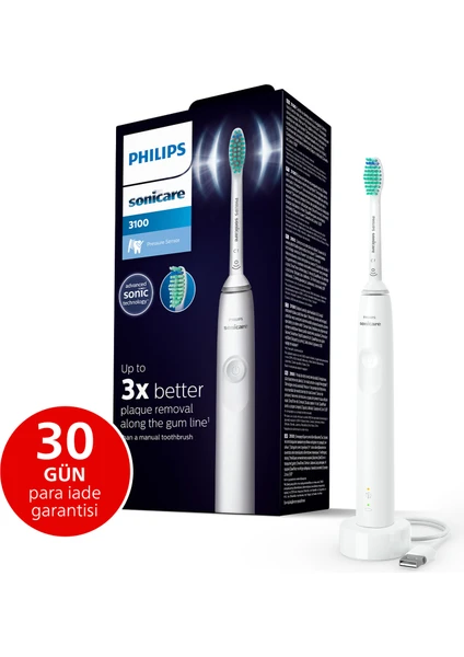 Sonicare Diamond Clean Şarjlı Diş Fırçası - Beyaz HX3671/13