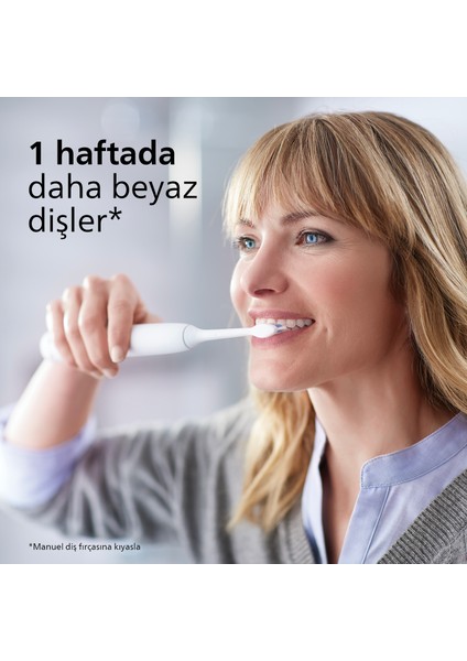 Sonicare Şarjlı Diş Fırçası 2'li Yedek Başlık - Beyaz HX6062/10