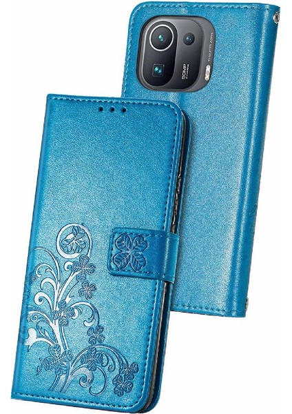 Xiaomi 11 Için Pro Kısa Kayış Zarif Iş Deri Telefon Kılıfı (Yurt Dışından) modelleri