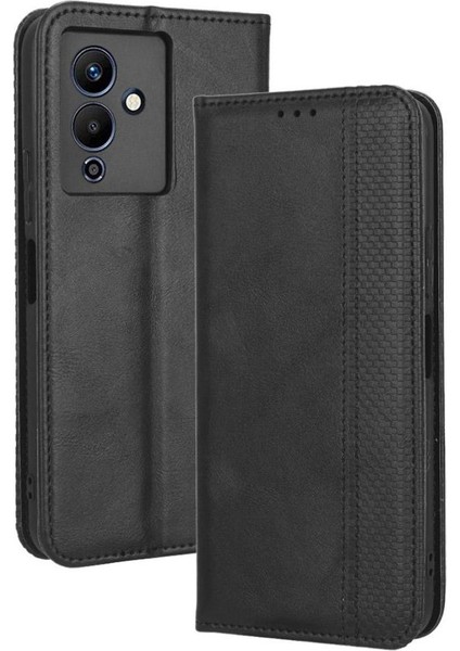 Infinix Not 12 5g/not 12 Pro 5g Cüzdan Manyetik Kapatma Pu Telefon Kılıfı (Yurt Dışından)