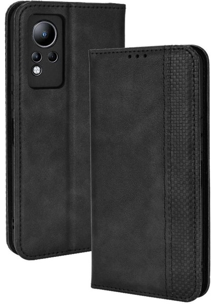 Infinix Not 11 Cüzdan Pu Deri Manyetik Kapatma Için Telefon Kılıfı (Yurt Dışından)