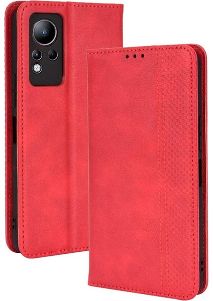 Infinix Not 11 Cüzdan Pu Deri Manyetik Kapatma Için Telefon Kılıfı (Yurt Dışından)