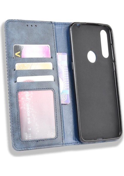 Alcatel 1s 2020/1V 2020 Pu Deri Manyetik Kapatma Cüzdan Telefon Kılıfı (Yurt Dışından) indirimleri