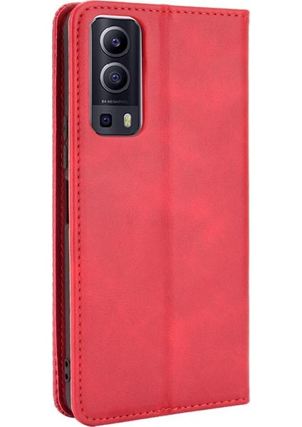Vivo Y72 5g Manyetik Kapatma Pu Deri Cüzdan Için Telefon Kılıfı (Yurt Dışından) indirimleri