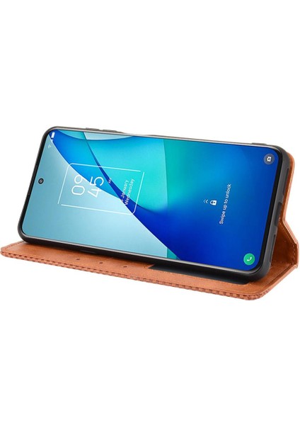 Tcl 20 5g/tcl 20S Pu Deri Cüzdan Manyetik Kapatma Için Telefon Kılıfı (Yurt Dışından) modelleri