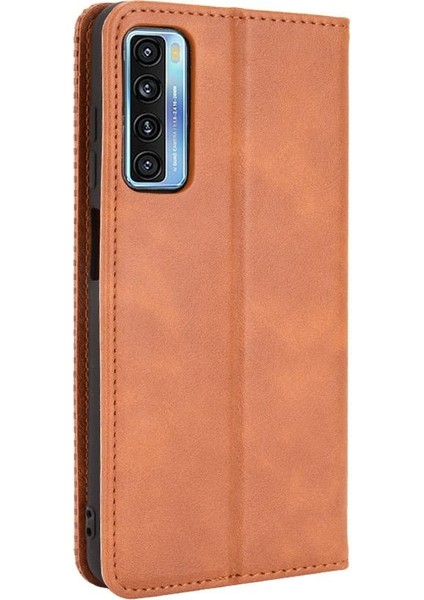 Tcl 20 5g/tcl 20S Pu Deri Cüzdan Manyetik Kapatma Için Telefon Kılıfı (Yurt Dışından) indirimleri