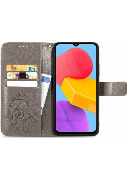 Samsung Galaxy M13 4g Flip Için Zarif Iş Dört Yaprak Telefon Kılıfı (Yurt Dışından) indirimleri
