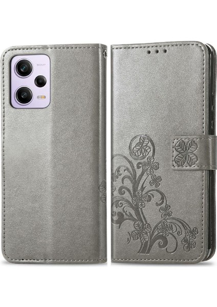 Xiaomi Redmi Için Not 12 Pro Zarif Iş Dört Yapraklı Yonca Durumda Telefon Kılıfı (Yurt Dışından)