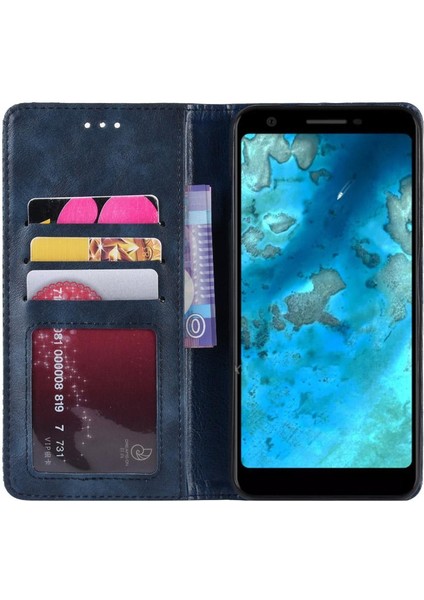 Google Piksel 3A Manyetik Kapatma Pu Deri Cüzdan Için Telefon Kılıfı (Yurt Dışından) fırsatları