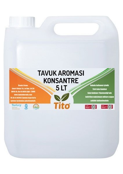 Tavuk Aroması [suda Çözünür] 5 Lt