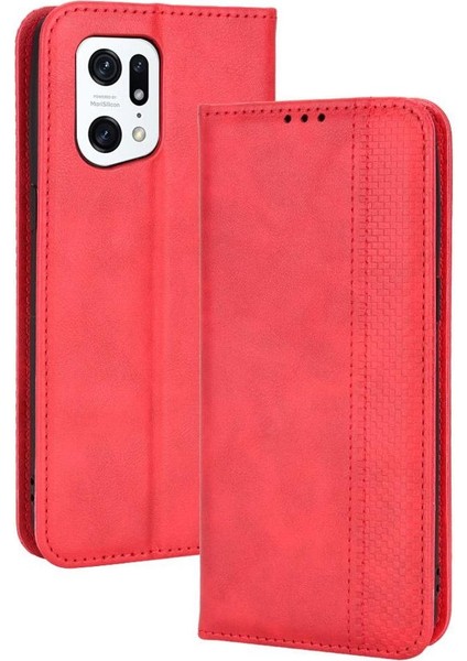 Oppo Bulmak Için Kılıf X5 Pro Cüzdan Manyetik Kapatma Pu Deri (Yurt Dışından)
