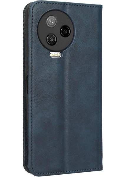 Infinix Not 12 Pro 4g Pu Deri Manyetik Kapatma Cüzdan Için Kılıf (Yurt Dışından)
