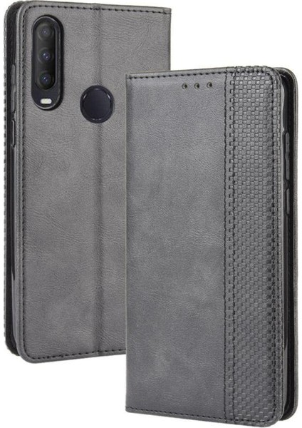 Alcatel 1s 2020/1V 2020 Pu Deri Manyetik Kapatma Cüzdan (Yurt Dışından)