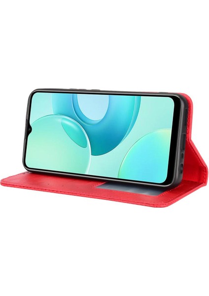 Wiko T10 Pu Deri Cüzdan Manyetik Kapatma Için Kılıf (Yurt Dışından)