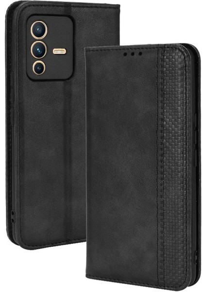 Vivo V23 5g Cüzdan Pu Deri Manyetik Kapatma Için Kılıf (Yurt Dışından)