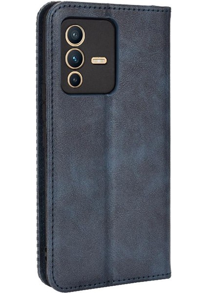 Vivo V23 5g Cüzdan Pu Deri Manyetik Kapatma Için Kılıf (Yurt Dışından)
