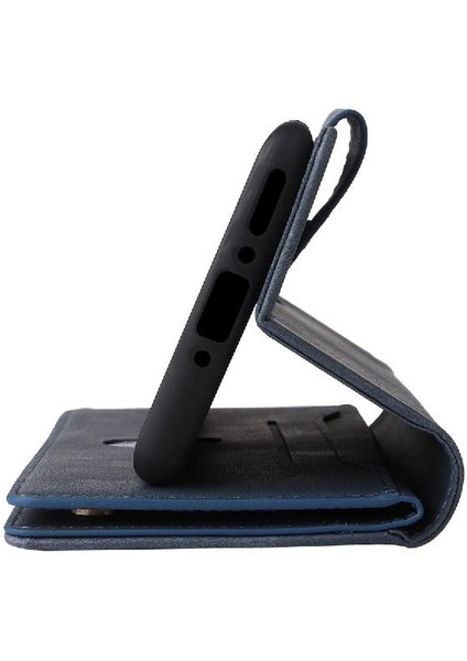 Oneplus 7t Pro Için Kılıf Kart Tutucu Manyetik Deri Fermuar Cüzdan Kapak (Yurt Dışından)