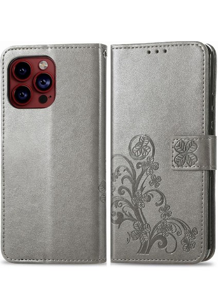 Iphone 15 Için Kılıf Pro Kısa Kayış Kapak Çevirin Zarif Iş Deri (Yurt Dışından)