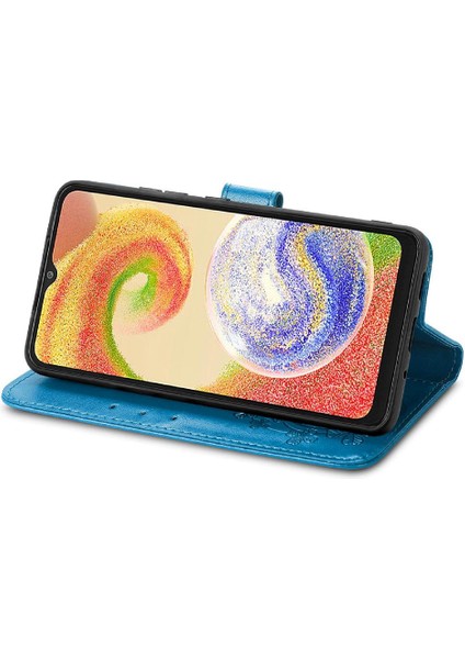 Samsung Galaxy A04 Zarif Iş Deri Kılıf Kısa Kayış (Yurt Dışından) fırsatları