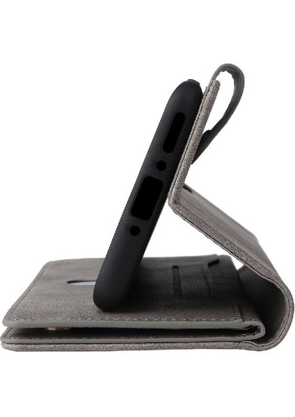 Oneplus 7t Pro Için Kılıf Kart Tutucu Manyetik Deri Fermuar Cüzdan Kapak (Yurt Dışından)