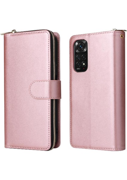 Xiaomi Redmi Için Not 11 Pro Kart Tutucu Fermuarlı Cebi ile El Flip (Yurt Dışından)