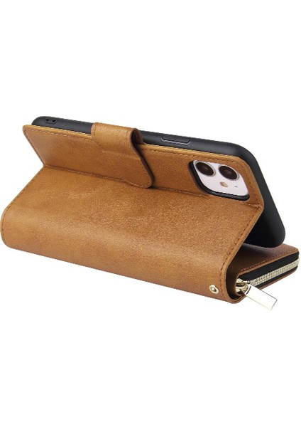 Iphone 11 Için Kılıf Kart Tutucu Cüzdan Durumda 9 Kart Yuvaları ile Kapak Çevirin (Yurt Dışından) fiyatları