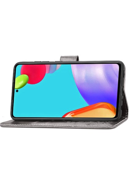 Samsung Galaxy A52 5g Flip Kapak Kılıf Için Kılıf Kısa Kayış Dört (Yurt Dışından) indirimleri