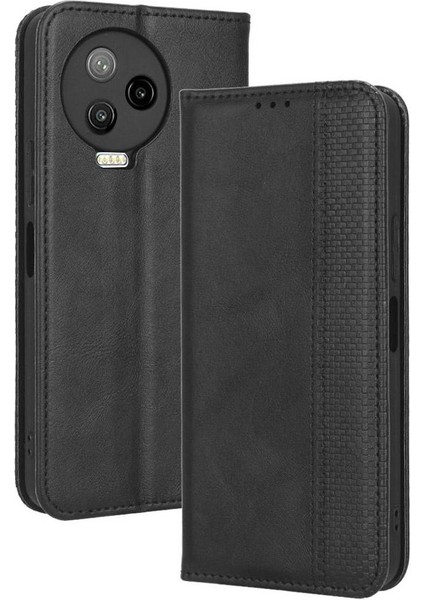 Infinix Not 12 Pro 4g Pu Deri Manyetik Kapatma Cüzdan Için Kılıf (Yurt Dışından)