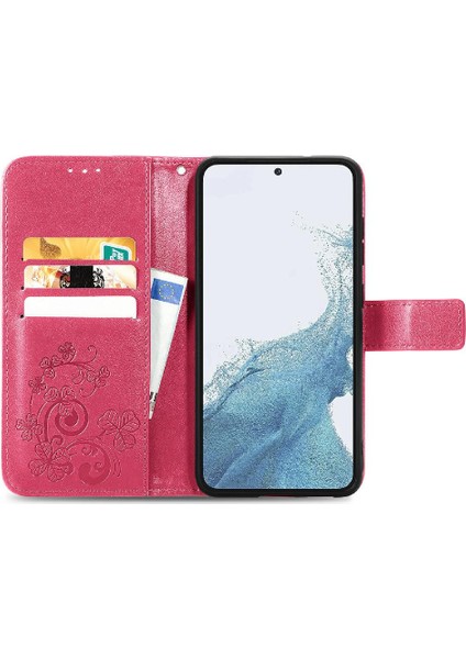 Samsung Galaxy S23 Artı Dört Yapraklı Yonca Flip Kapak Zarif (Yurt Dışından) fırsatları