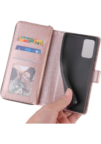 Samsung Galaxy Not 20 Için Kılıf Kapak Çevirin Kart Tutucu ile El Kayışı 9 (Yurt Dışından) fırsatları