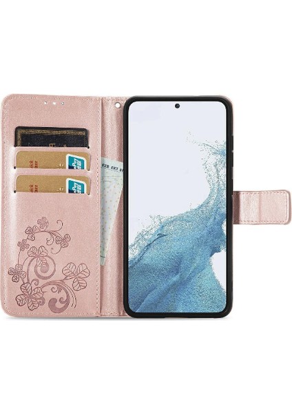 Samsung Galaxy S23 Artı Dört Yapraklı Yonca Flip Kapak Zarif (Yurt Dışından) fırsatları