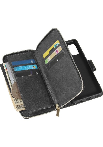 El Kayışı Fermuar Cep Flip Kapak Kılıf ile Samsung Galaxy Case Için Kılıf (Yurt Dışından) fiyatları
