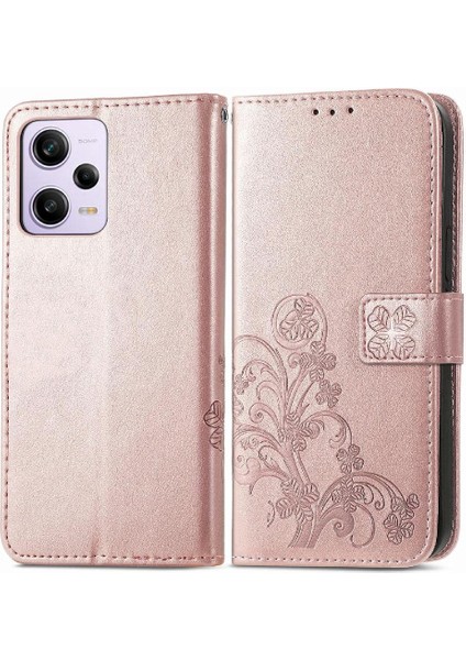 Xiaomi Redmi Not 12 Için Kılıf Proplus Deri Kılıf Kapak Çevirin Zarif (Yurt Dışından)