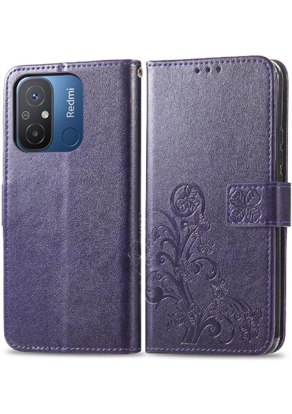 Xiaomi Redmi 12C Flip Kapak Için Kılıf Kısa Kayış Zarif Iş Dört (Yurt Dışından) fırsatları
