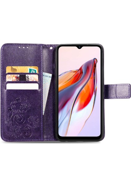 Xiaomi Redmi 12C Flip Kapak Için Kılıf Kısa Kayış Zarif Iş Dört (Yurt Dışından) indirimleri