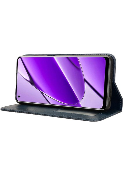 Realme 11 4g Cüzdan Pu Deri Manyetik Kapatma Için Kılıf (Yurt Dışından)