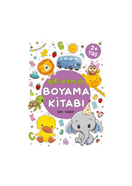 Çıkartmalı Boyama Kitabı 2 Yaş+