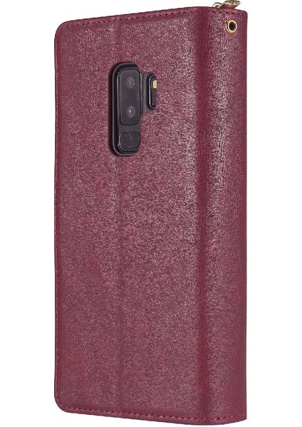 Samsung Galaxy S9 Artı El Kayışı ile Flip Kapak Cüzdan Kılıf 9 (Yurt Dışından) modelleri