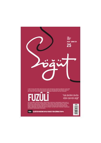 Söğüt - Türk Edebiyatı Dergisi 25. Sayı - Ocak - Şubat 2024