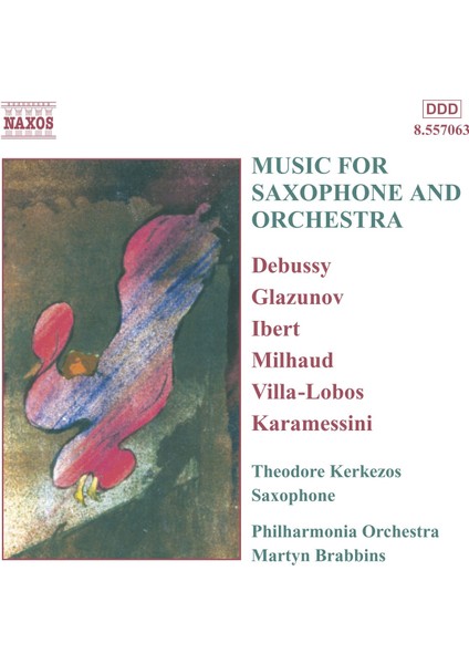 V/c: Musıc For Saxophone And Orchestra-Cd