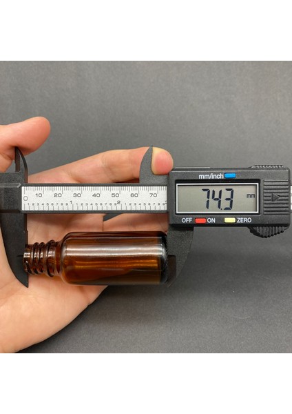 JUNİBELİW 10 Adet 20 ml Amber Mini Cam Şişe Çok Amaçlı Plastik Kapaklı Shot Şişesi 10X20 ml