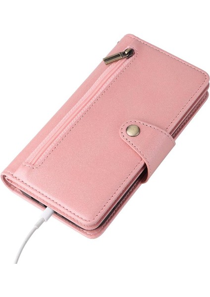 Iphone 14 Için Kılıf Pro Max Fermuar Cüzdan Kapak Kart Tutucu Manyetik ile (Yurt Dışından) indirimleri