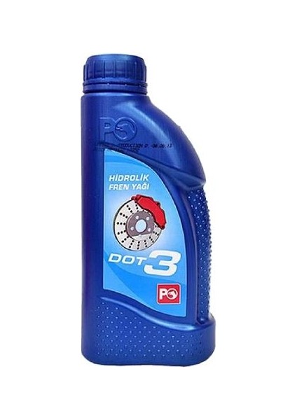 Hidrolik Fren Yağı Dot 3 500 ml 3 Adet